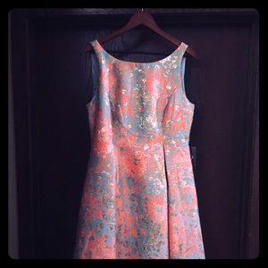 Tea length spring dress